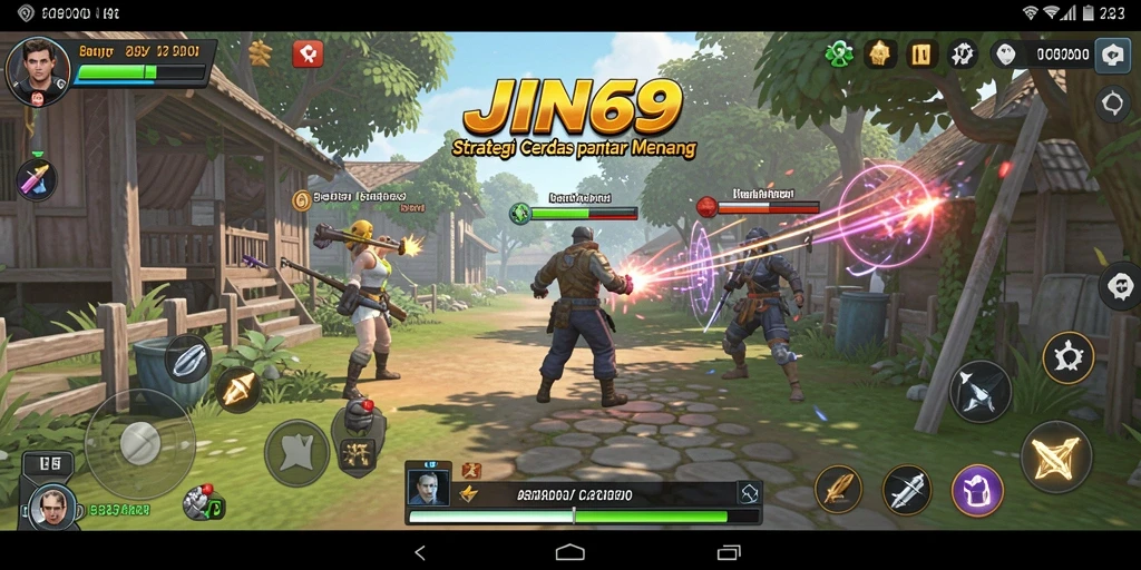 Tampilan gameplay JIN69 yang menampilkan strategi mendebarkan.