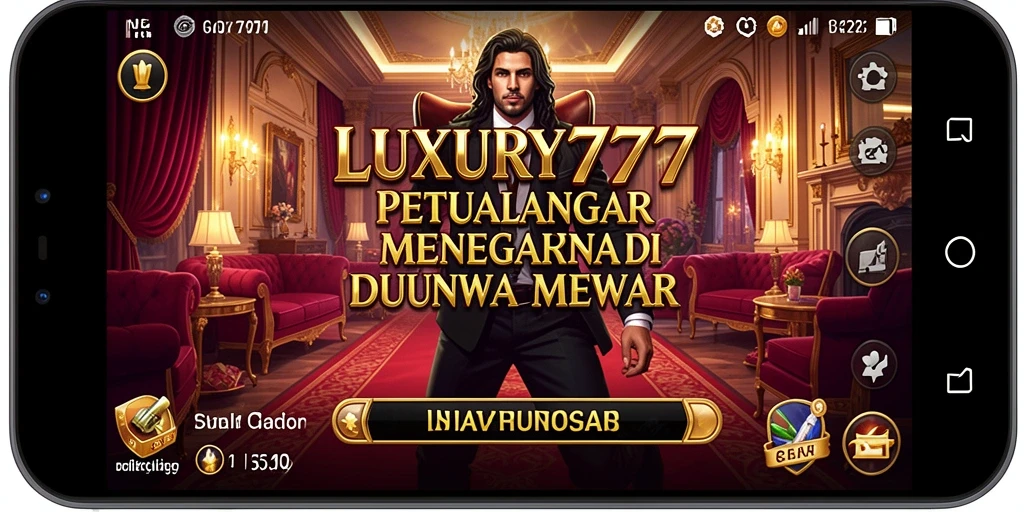 Screenshot LUXURY777 menampilkan aksi menegangkan dalam petualangan mewah.