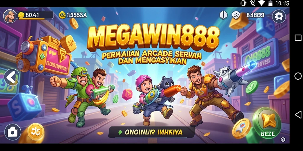 Screenshot gameplay <strong>MEGAWIN888</strong> yang penuh aksi dan grafik menawan.