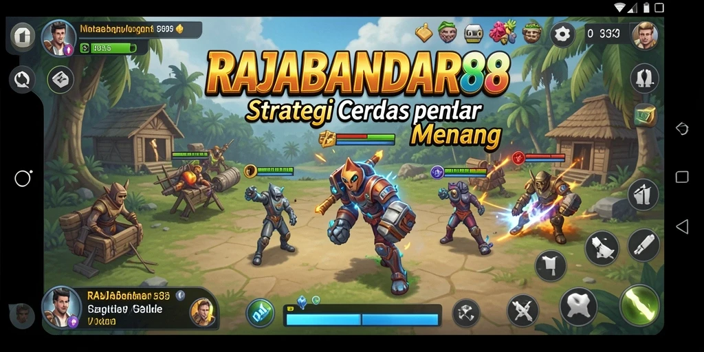 Tampilan gameplay menarik dari RAJABANDAR88 yang menonjolkan strategi.