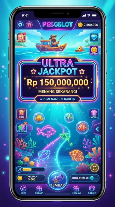 Screenshots fitur unggulan dari pesgslot.